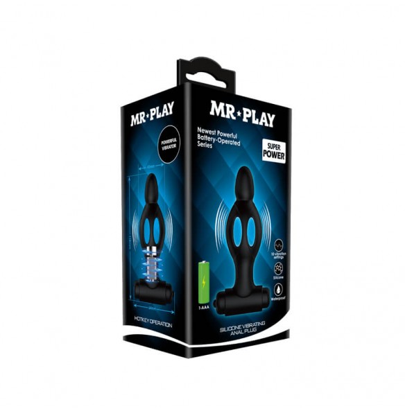MR PLAY - Anal Servant (Battery - Black) MR PLAY - Anal Servant (Battery - Black)
